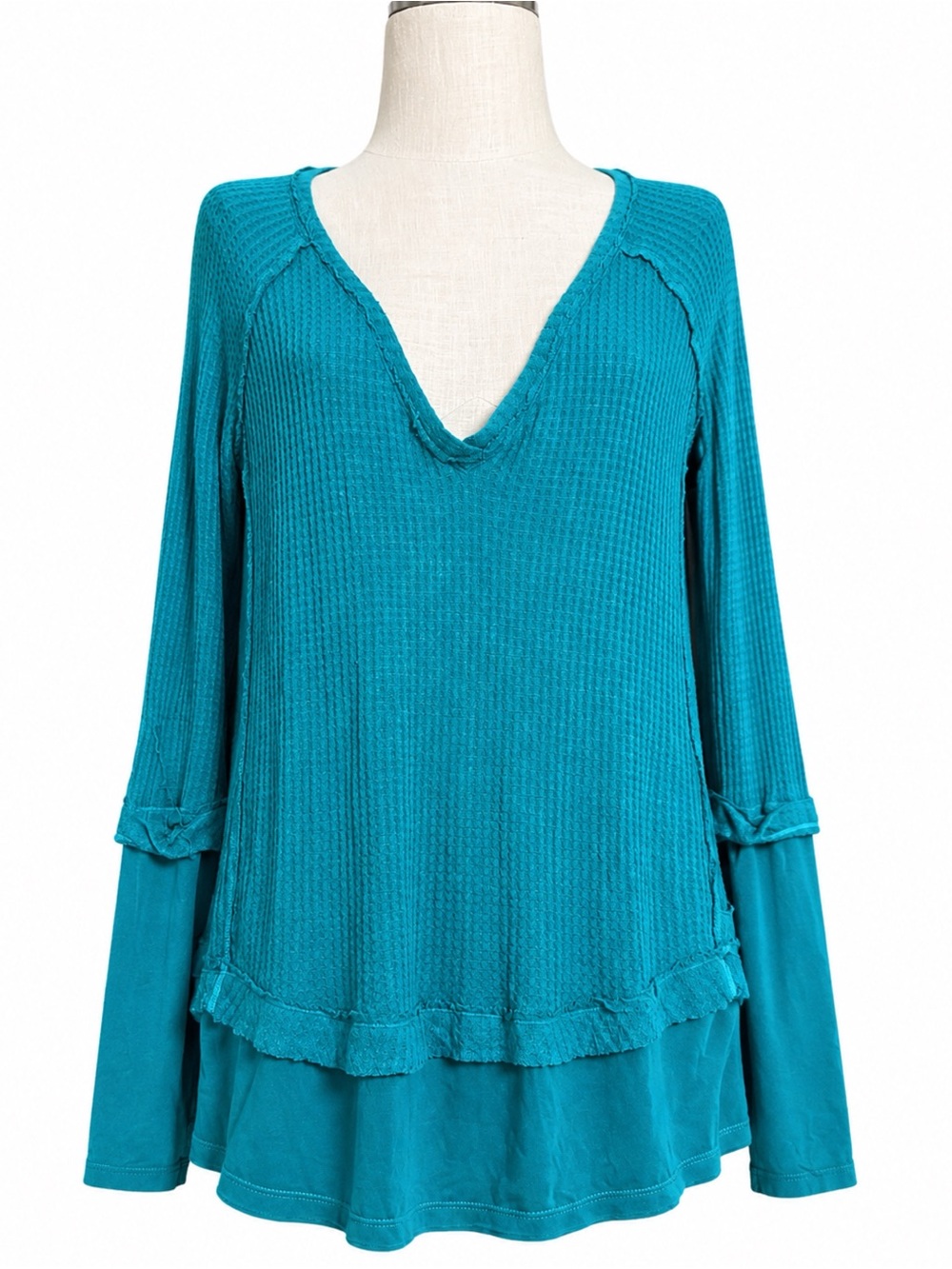 Free People Thermal Top XS Runs Large